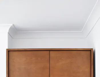 Cleaning the top of the cabinets